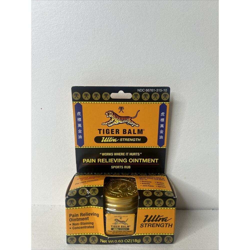 Tiger Balm Ultra-Strength Pain Relieving Ointment - 0.63 oz